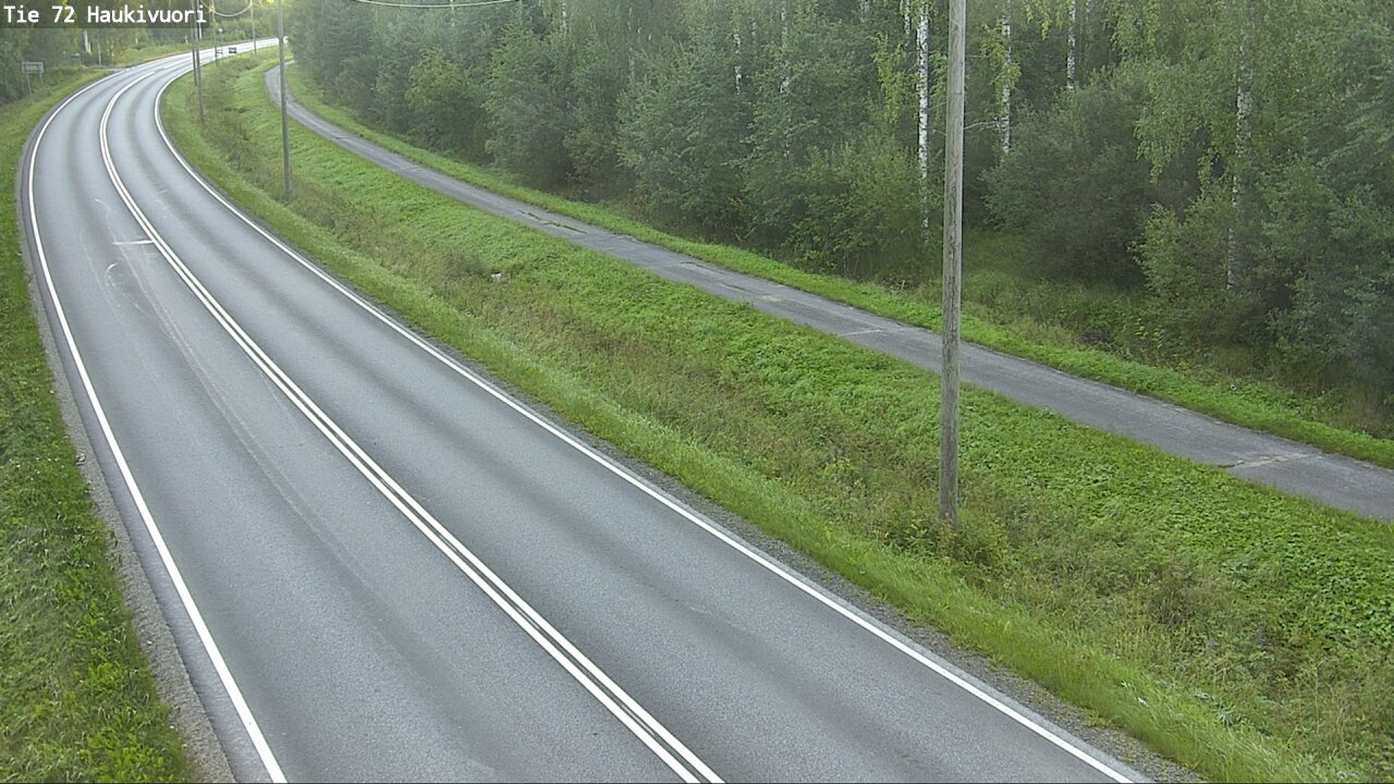 Weather Camera Image Road 72 Haukivuori, Mikkeli, Etelä-Savo