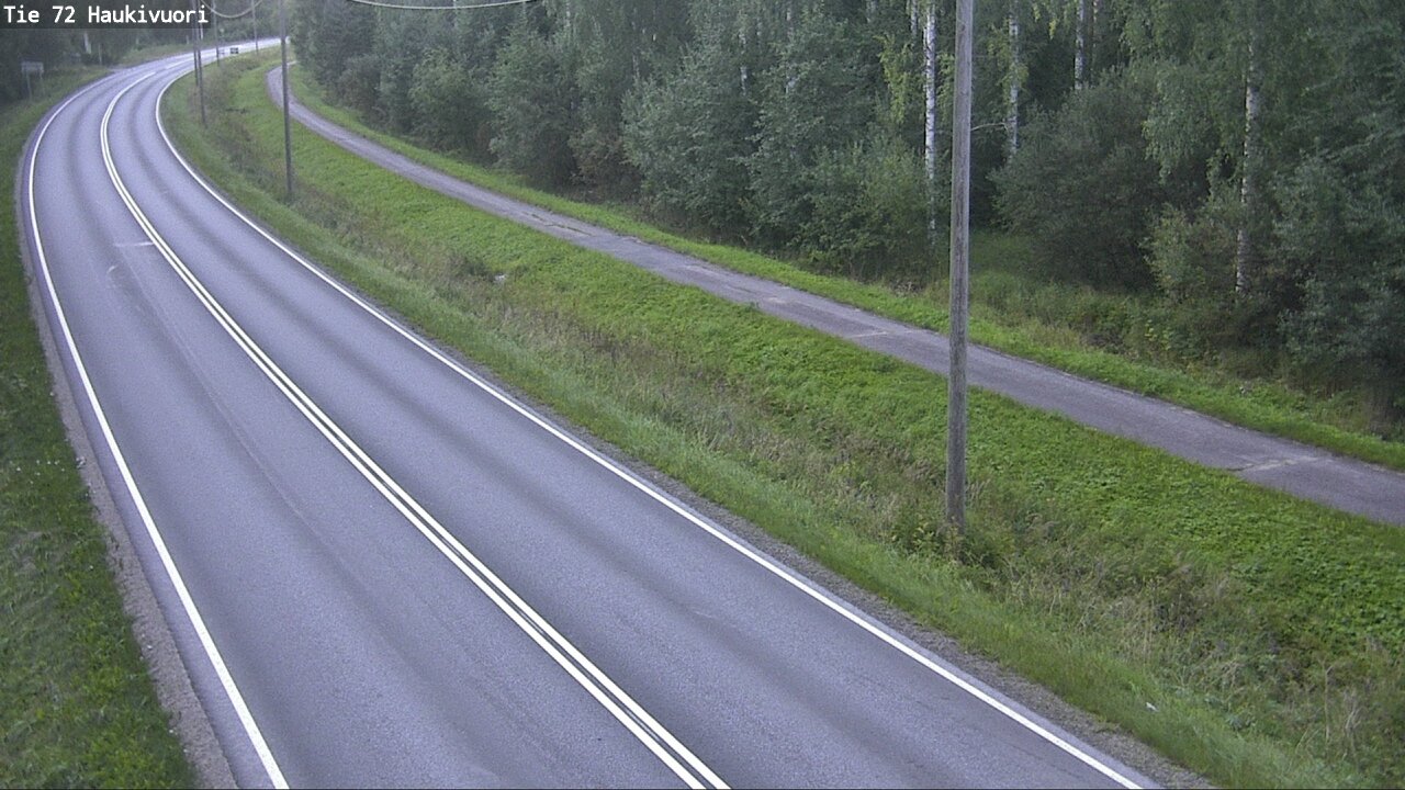 Weather Camera Image Road 72 Haukivuori, Mikkeli, Etelä-Savo