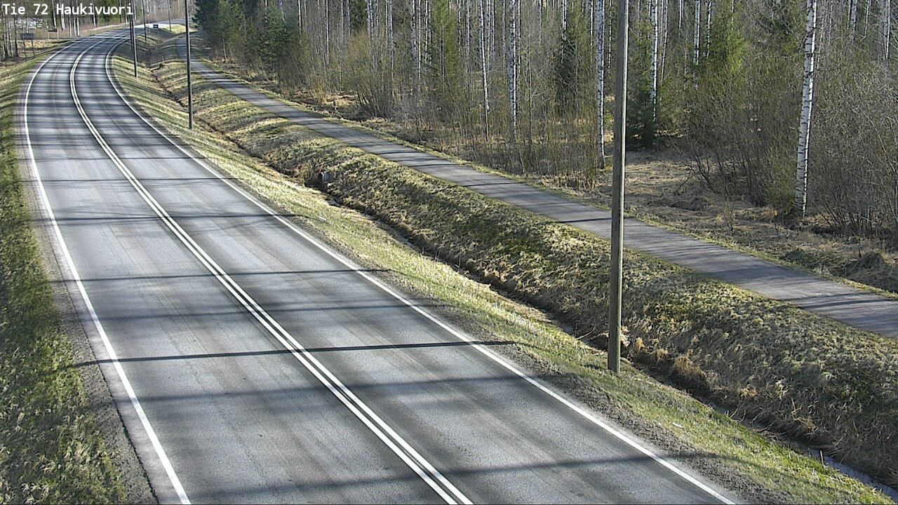 Weather Camera Image Väg 72 Haukivuori, Mikkeli, Etelä-Savo
