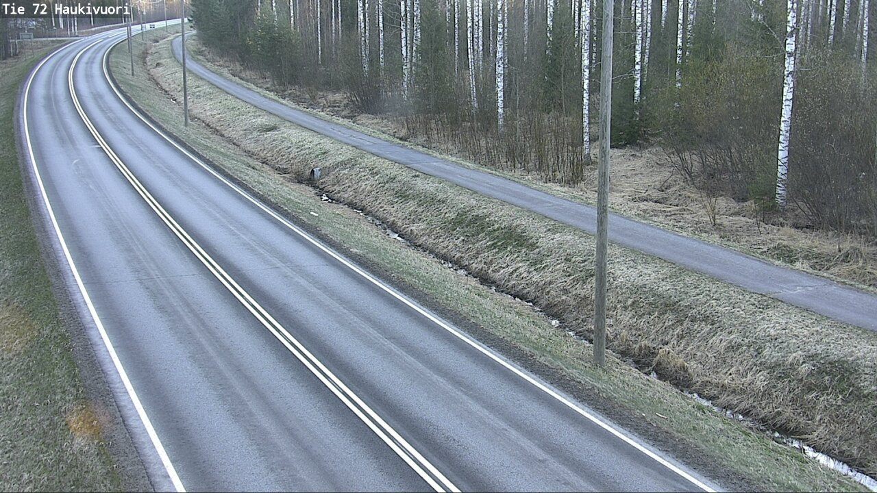 Weather Camera Image Väg 72 Haukivuori, Mikkeli, Etelä-Savo