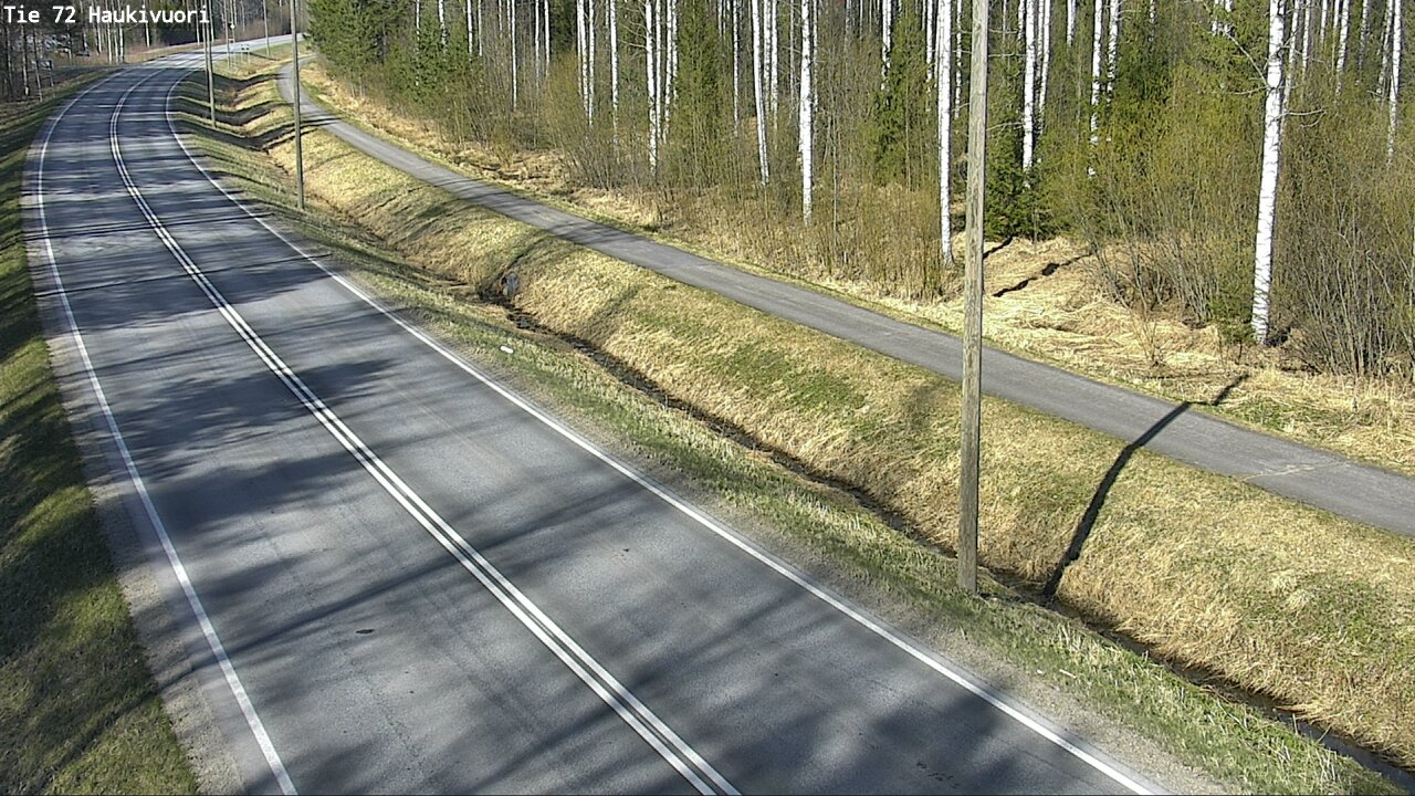 Weather Camera Image Väg 72 Haukivuori, Mikkeli, Etelä-Savo