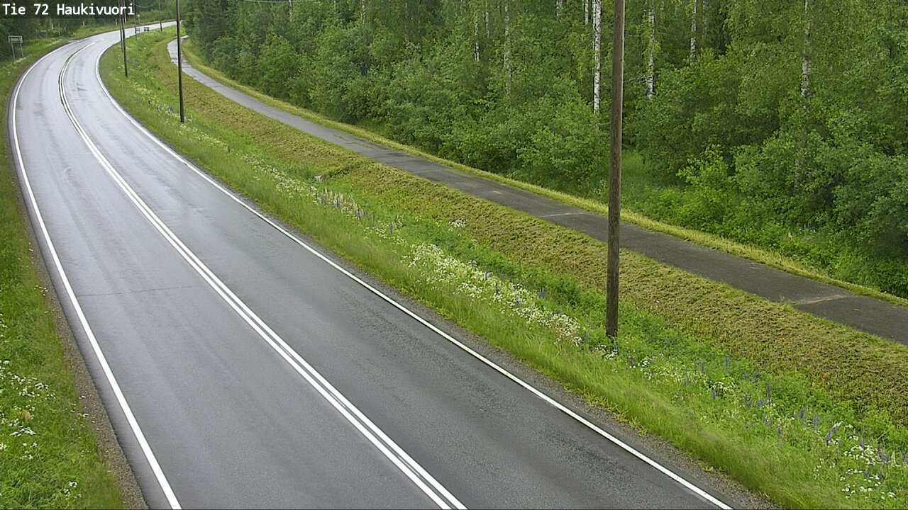 Weather Camera Image Väg 72 Haukivuori, Mikkeli, Etelä-Savo