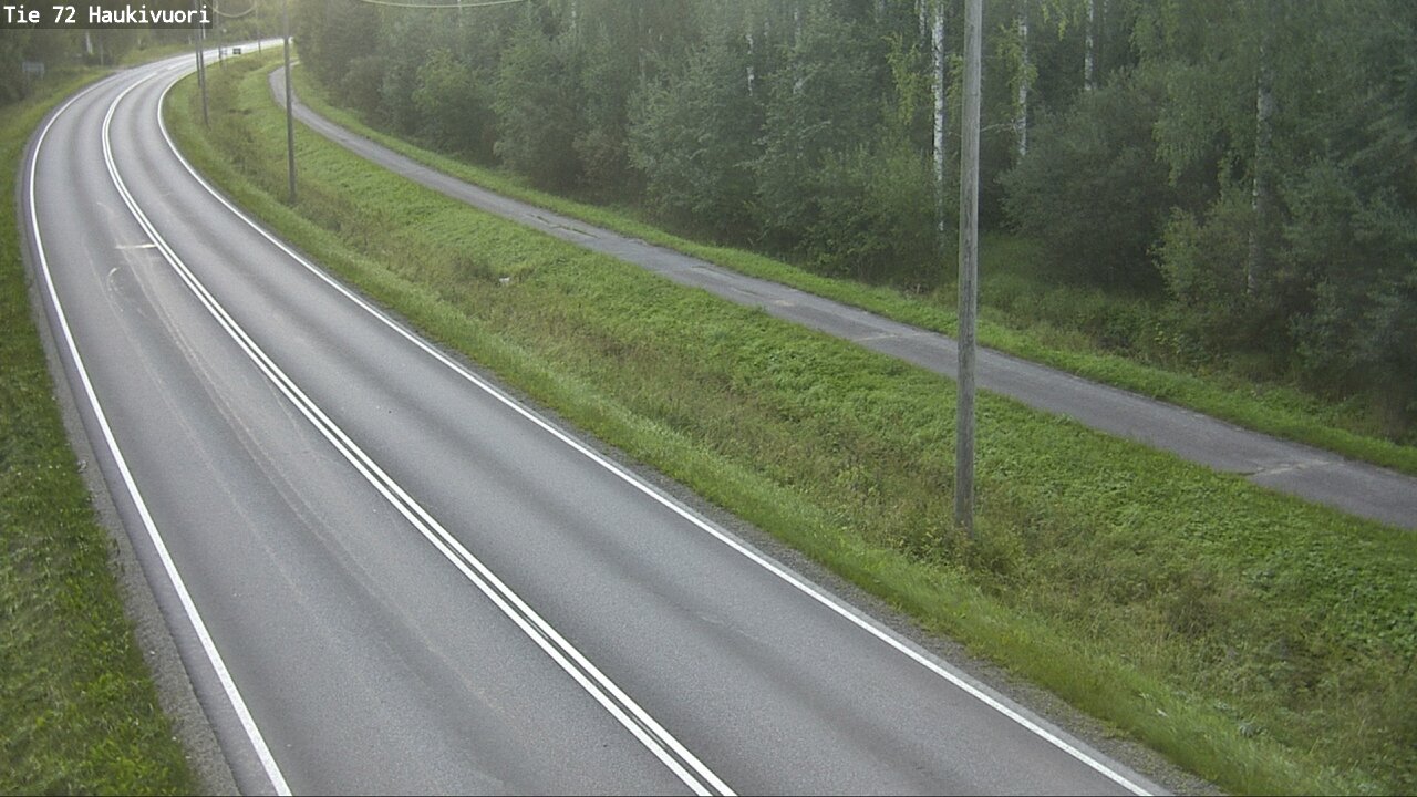 Weather Camera Image Road 72 Haukivuori, Mikkeli, Etelä-Savo
