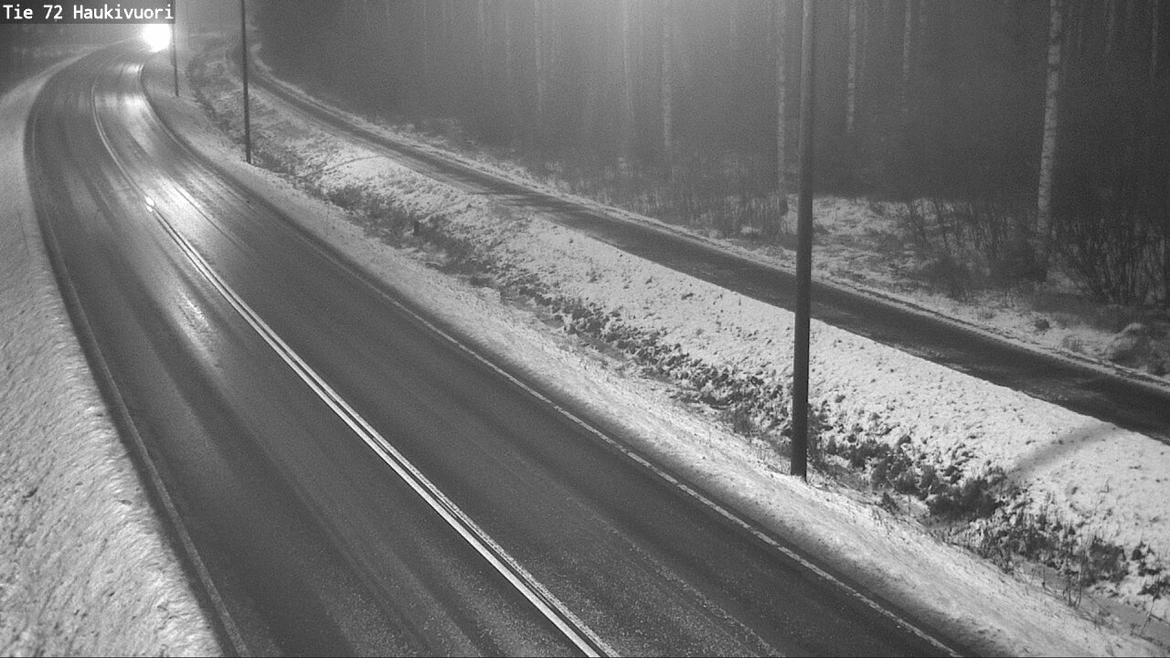 Weather Camera Image Väg 72 Haukivuori, Mikkeli, Etelä-Savo