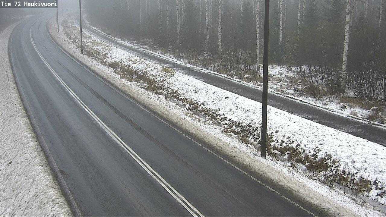 Weather Camera Image Väg 72 Haukivuori, Mikkeli, Etelä-Savo