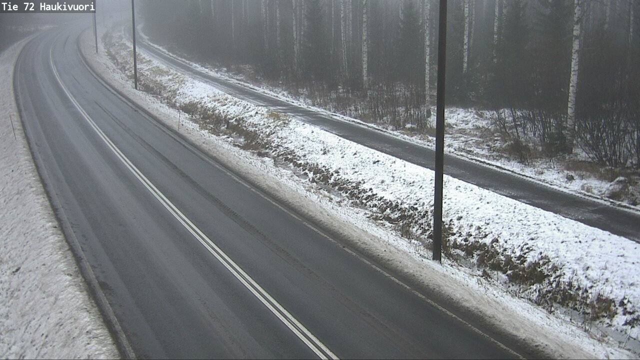 Weather Camera Image Väg 72 Haukivuori, Mikkeli, Etelä-Savo