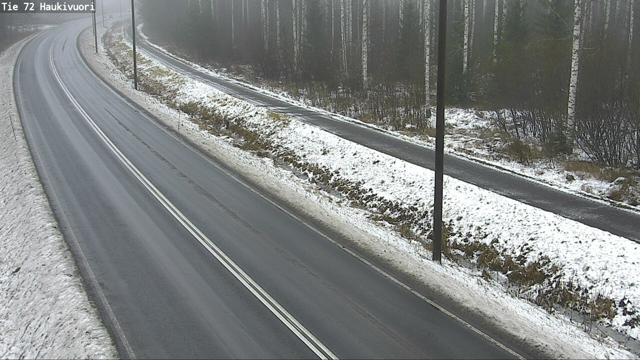 Weather Camera Image Väg 72 Haukivuori, Mikkeli, Etelä-Savo