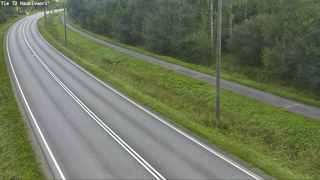 Weather Camera Image Road 72 Haukivuori, Mikkeli, Etelä-Savo