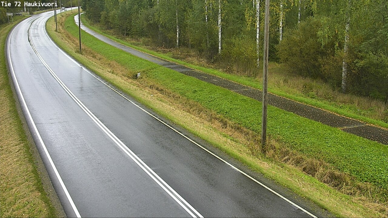 Weather Camera Image Road 72 Haukivuori, Mikkeli, Etelä-Savo