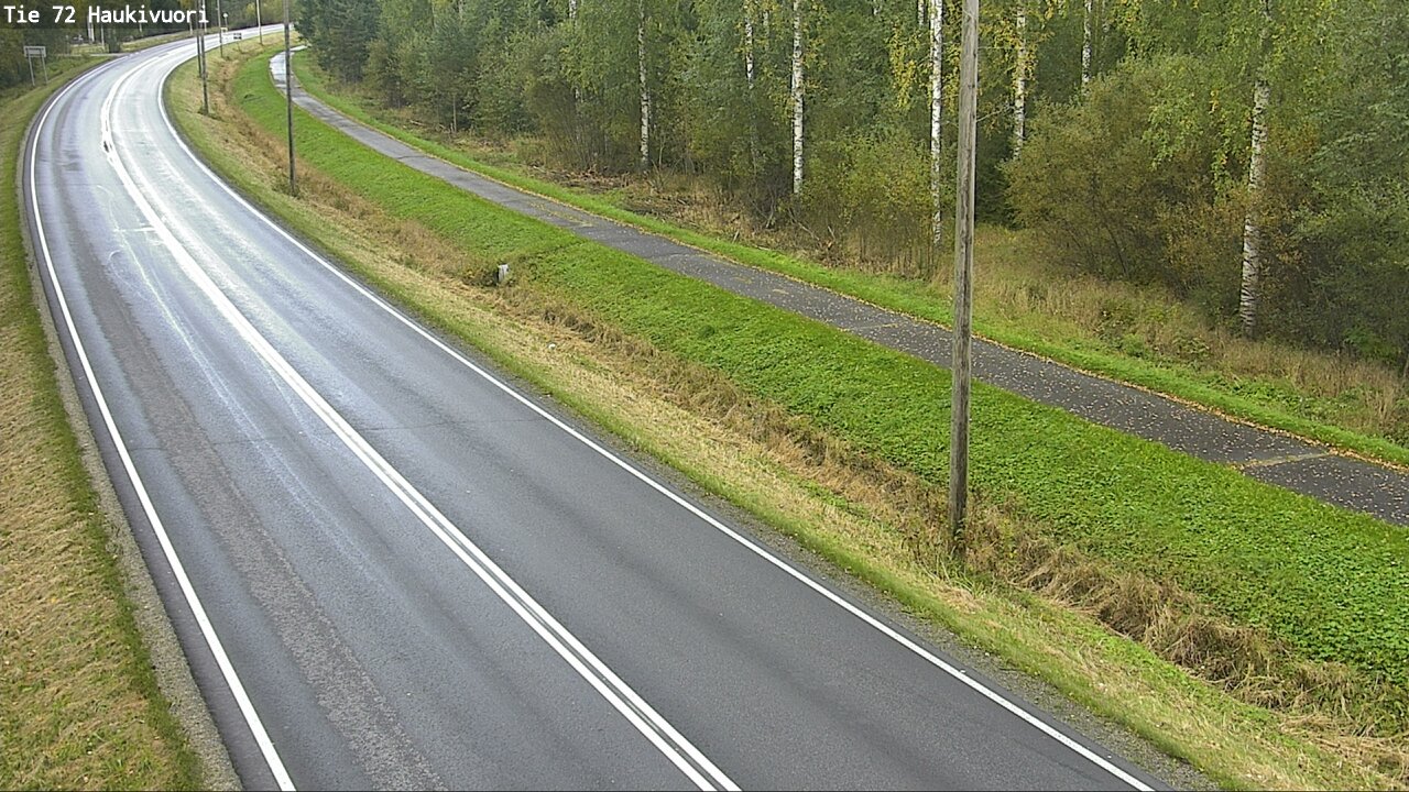 Weather Camera Image Road 72 Haukivuori, Mikkeli, Etelä-Savo