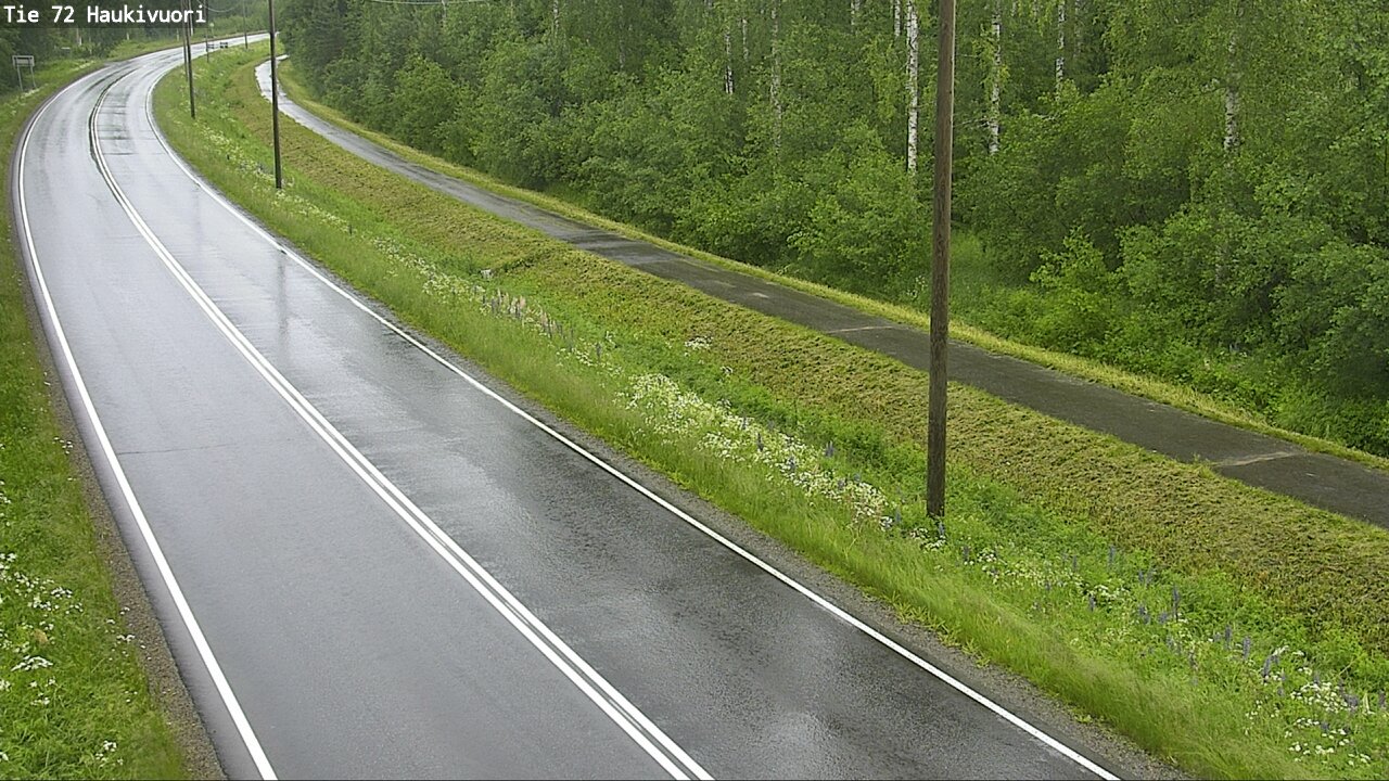 Weather Camera Image Väg 72 Haukivuori, Mikkeli, Etelä-Savo