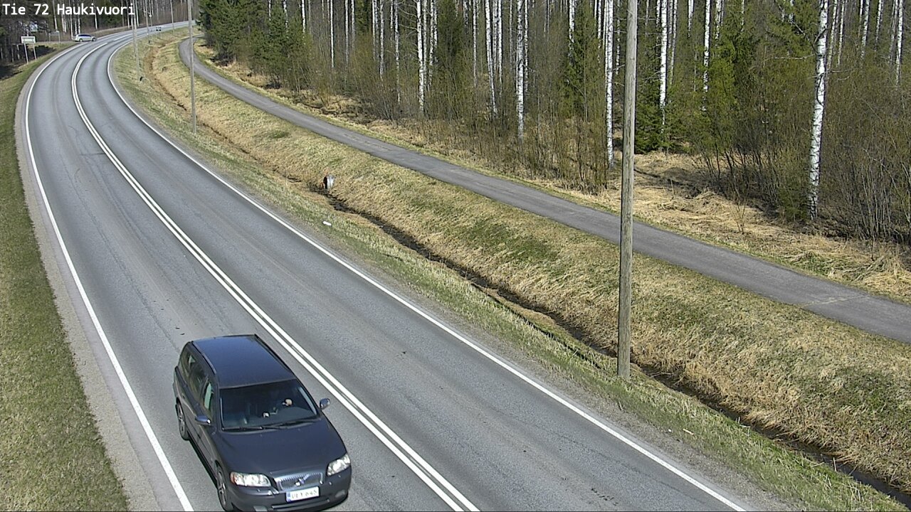 Weather Camera Image Väg 72 Haukivuori, Mikkeli, Etelä-Savo