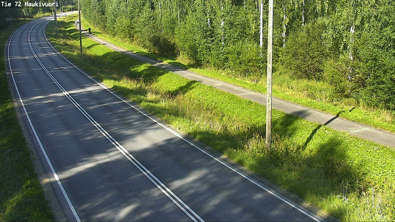 Weather Camera Image Road 72 Haukivuori, Mikkeli, Etelä-Savo