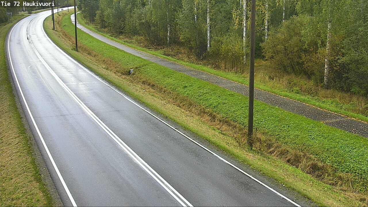 Weather Camera Image Road 72 Haukivuori, Mikkeli, Etelä-Savo