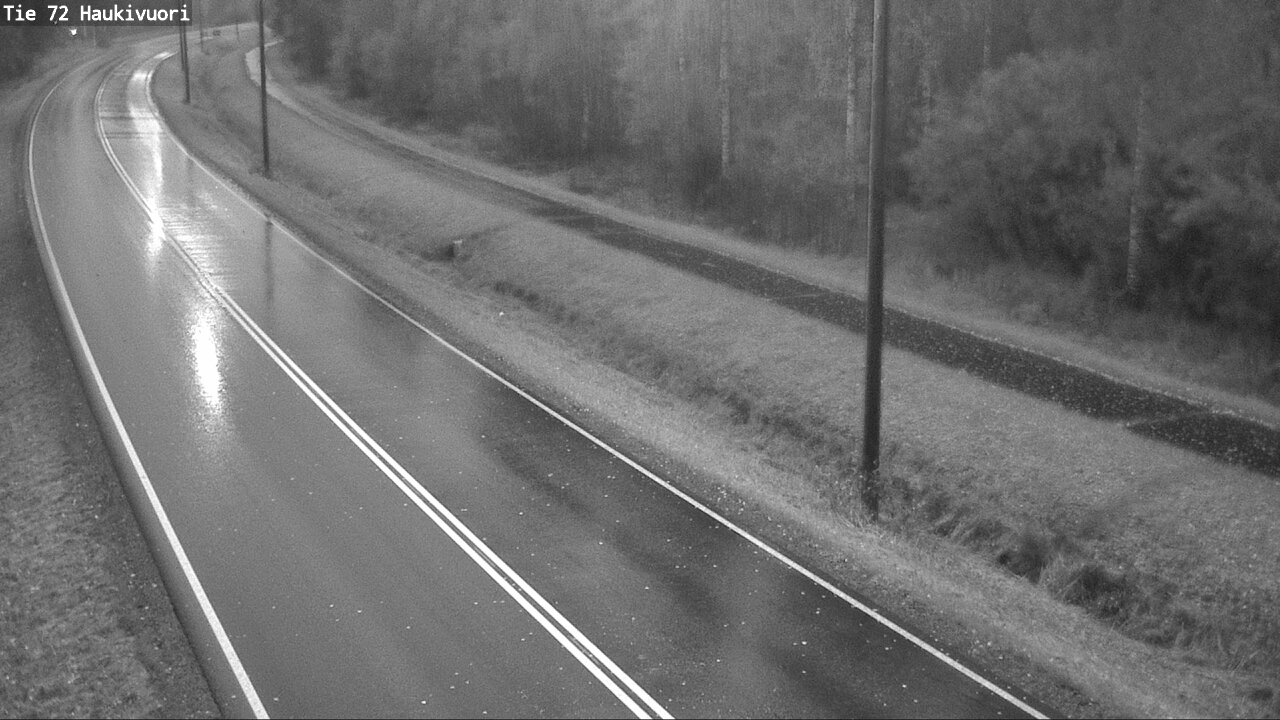 Weather Camera Image Road 72 Haukivuori, Mikkeli, Etelä-Savo