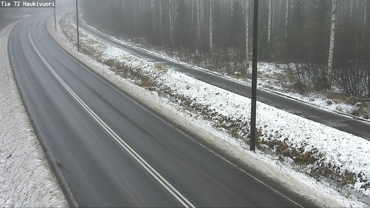 Weather Camera Image Väg 72 Haukivuori, Mikkeli, Etelä-Savo