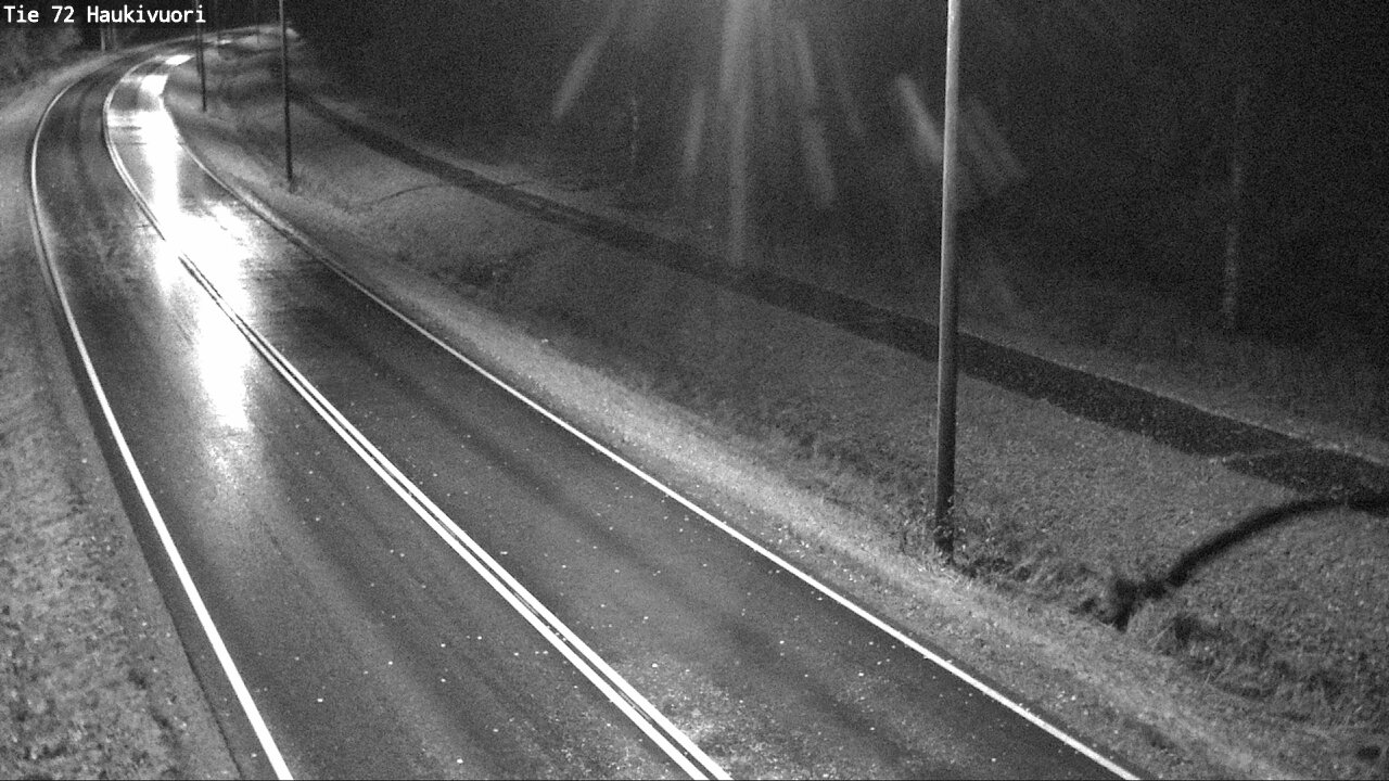 Weather Camera Image Road 72 Haukivuori, Mikkeli, Etelä-Savo