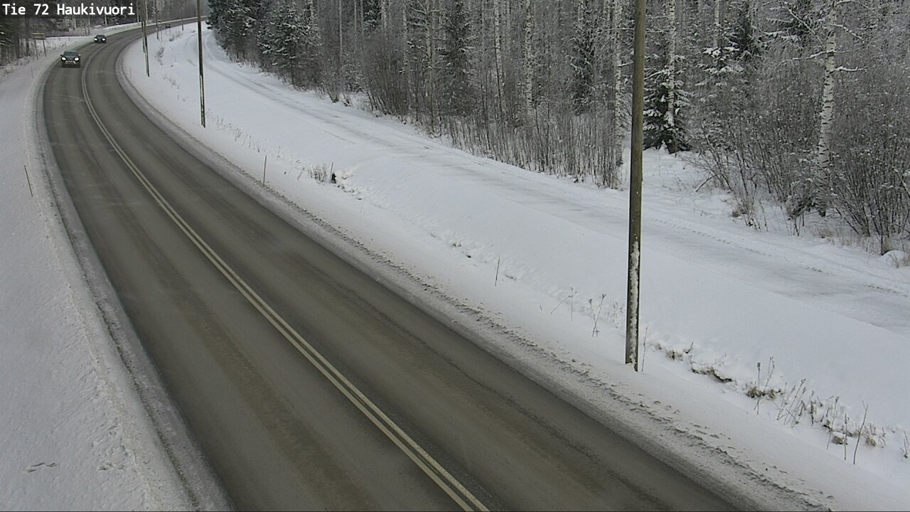 Weather Camera Image Väg 72 Haukivuori, Mikkeli, Etelä-Savo