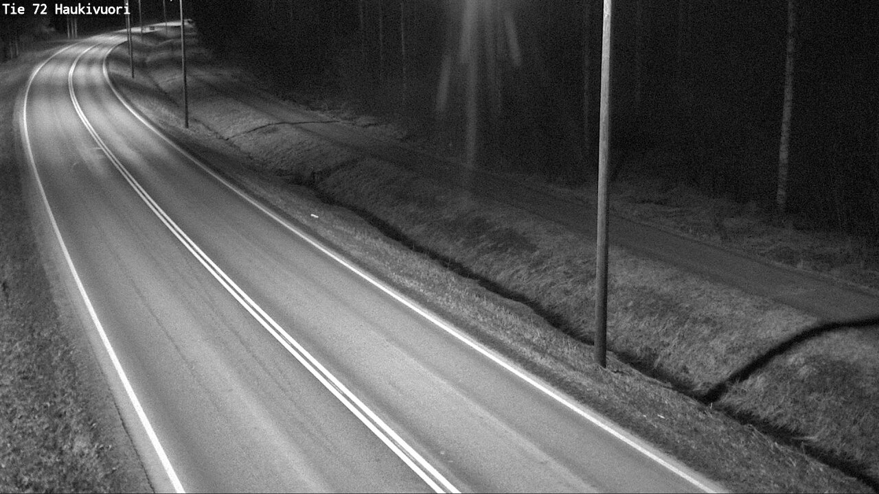 Weather Camera Image Väg 72 Haukivuori, Mikkeli, Etelä-Savo