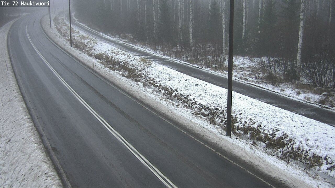 Weather Camera Image Väg 72 Haukivuori, Mikkeli, Etelä-Savo