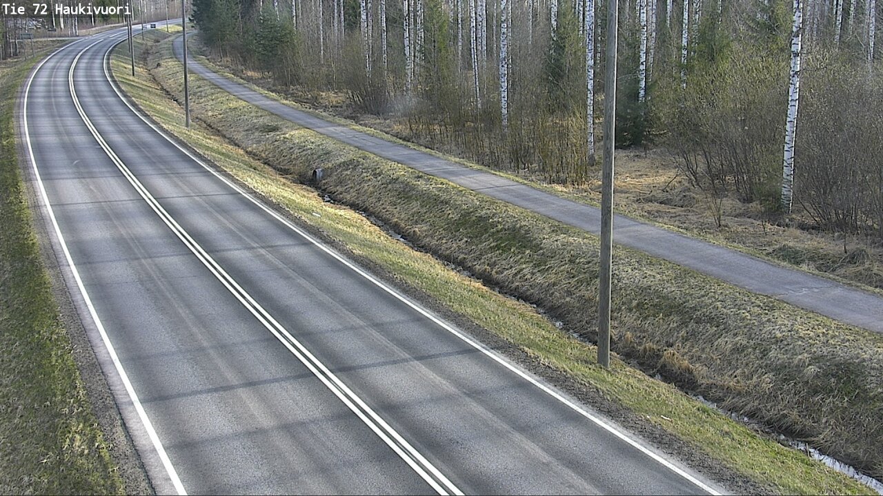Weather Camera Image Väg 72 Haukivuori, Mikkeli, Etelä-Savo