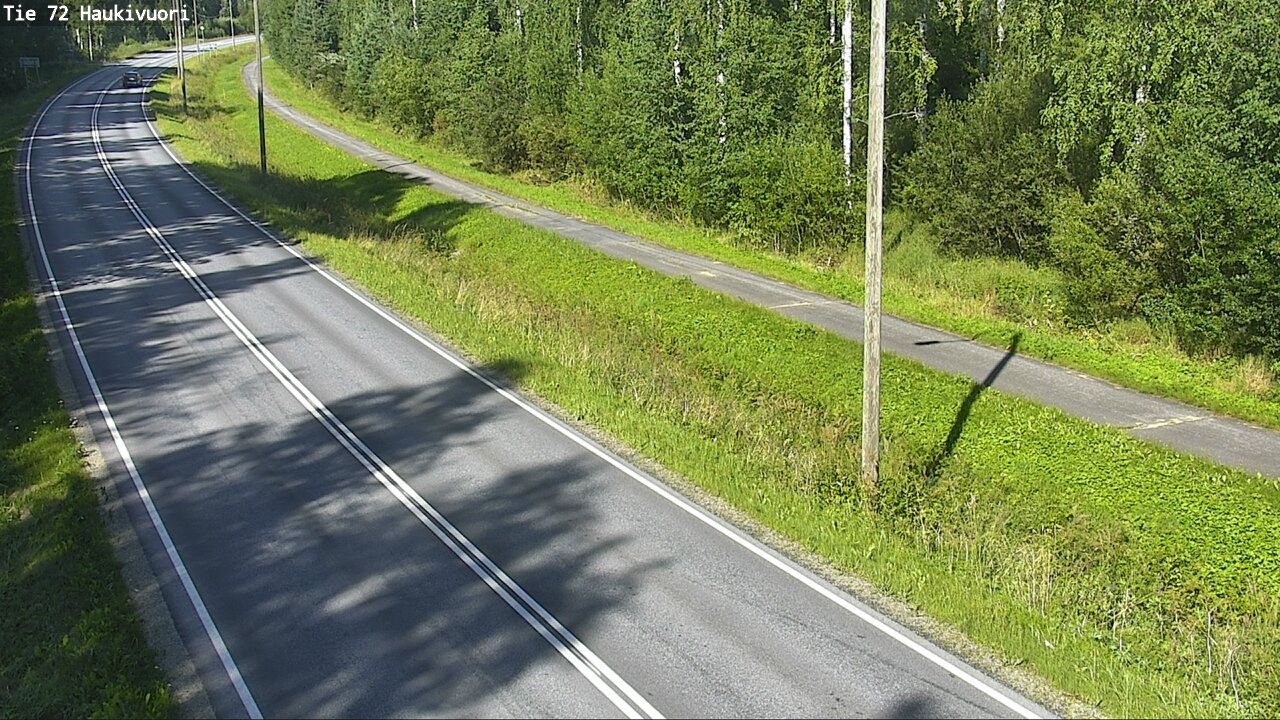 Weather Camera Image Road 72 Haukivuori, Mikkeli, Etelä-Savo
