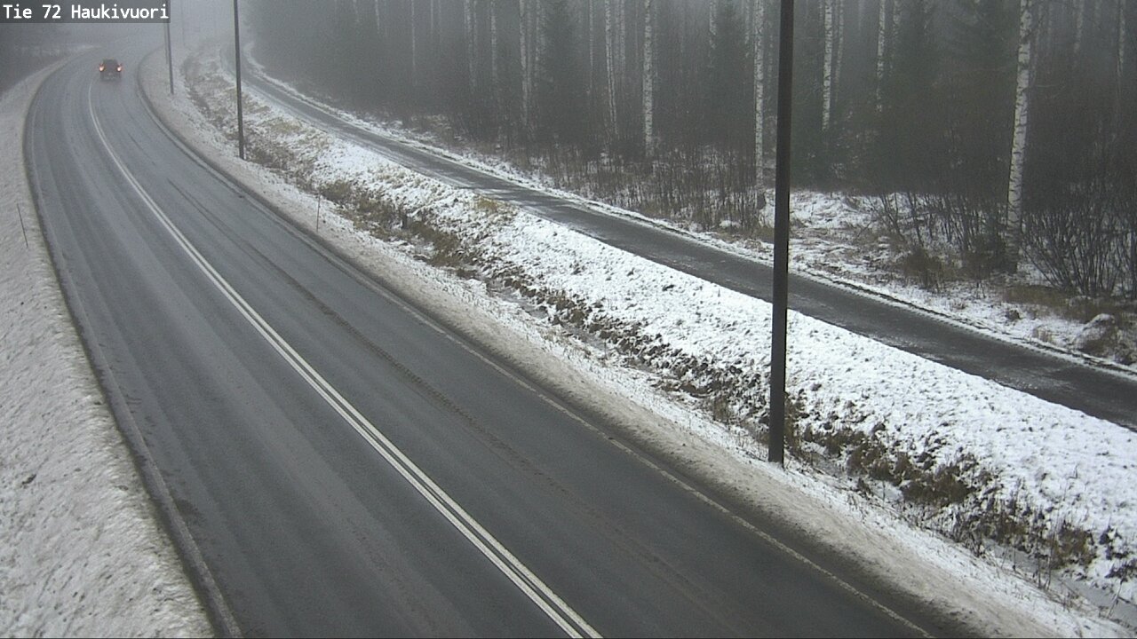Weather Camera Image Väg 72 Haukivuori, Mikkeli, Etelä-Savo