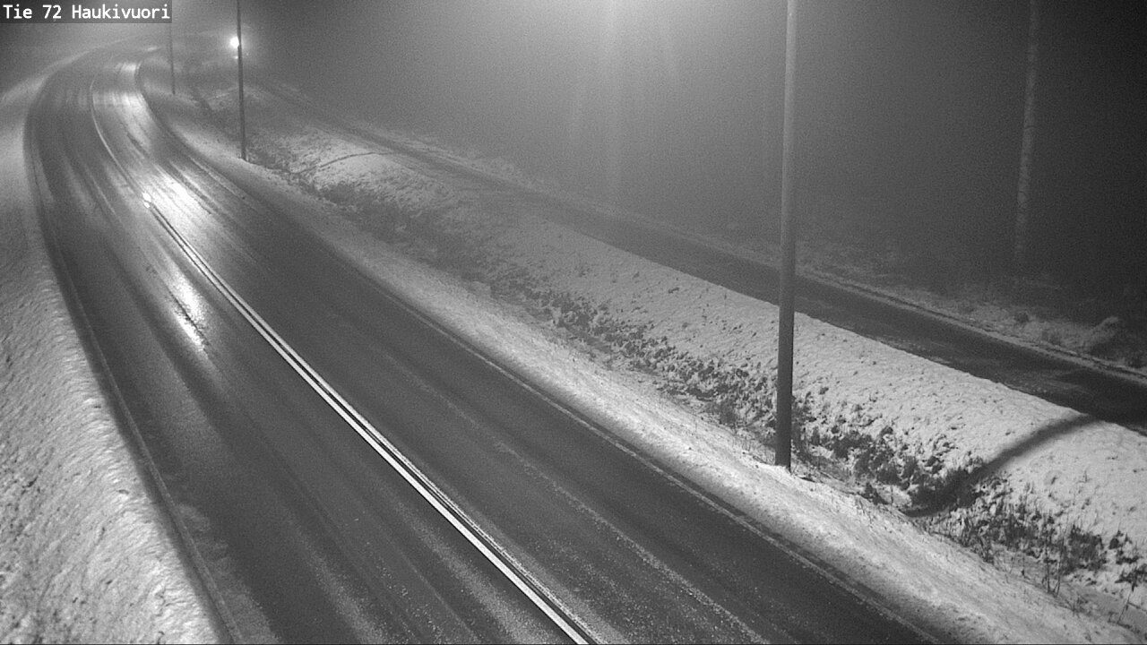 Weather Camera Image Väg 72 Haukivuori, Mikkeli, Etelä-Savo
