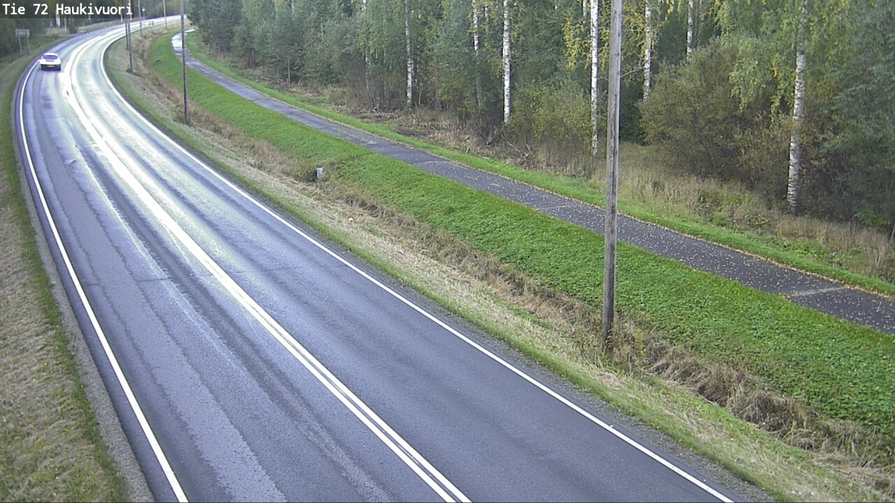 Weather Camera Image Road 72 Haukivuori, Mikkeli, Etelä-Savo