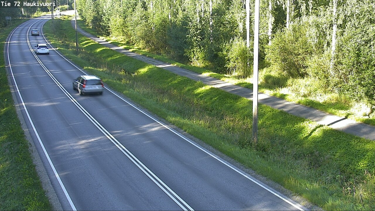 Weather Camera Image Road 72 Haukivuori, Mikkeli, Etelä-Savo