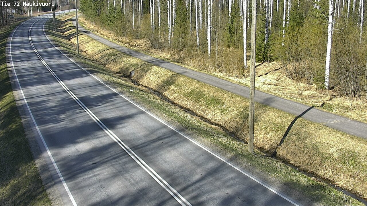 Weather Camera Image Väg 72 Haukivuori, Mikkeli, Etelä-Savo