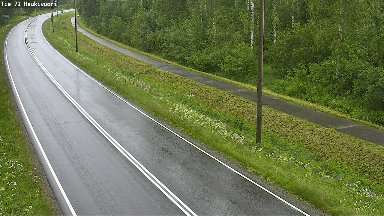 Weather Camera Image Väg 72 Haukivuori, Mikkeli, Etelä-Savo