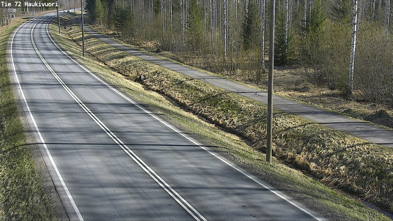 Weather Camera Image Väg 72 Haukivuori, Mikkeli, Etelä-Savo