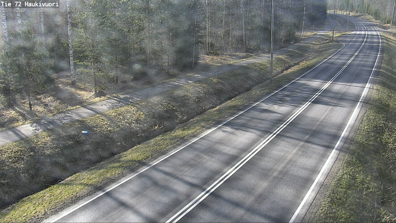 Weather Camera Image Väg 72 Haukivuori, Mikkeli, Etelä-Savo