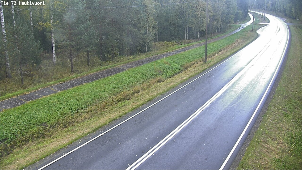 Weather Camera Image Road 72 Haukivuori, Mikkeli, Etelä-Savo