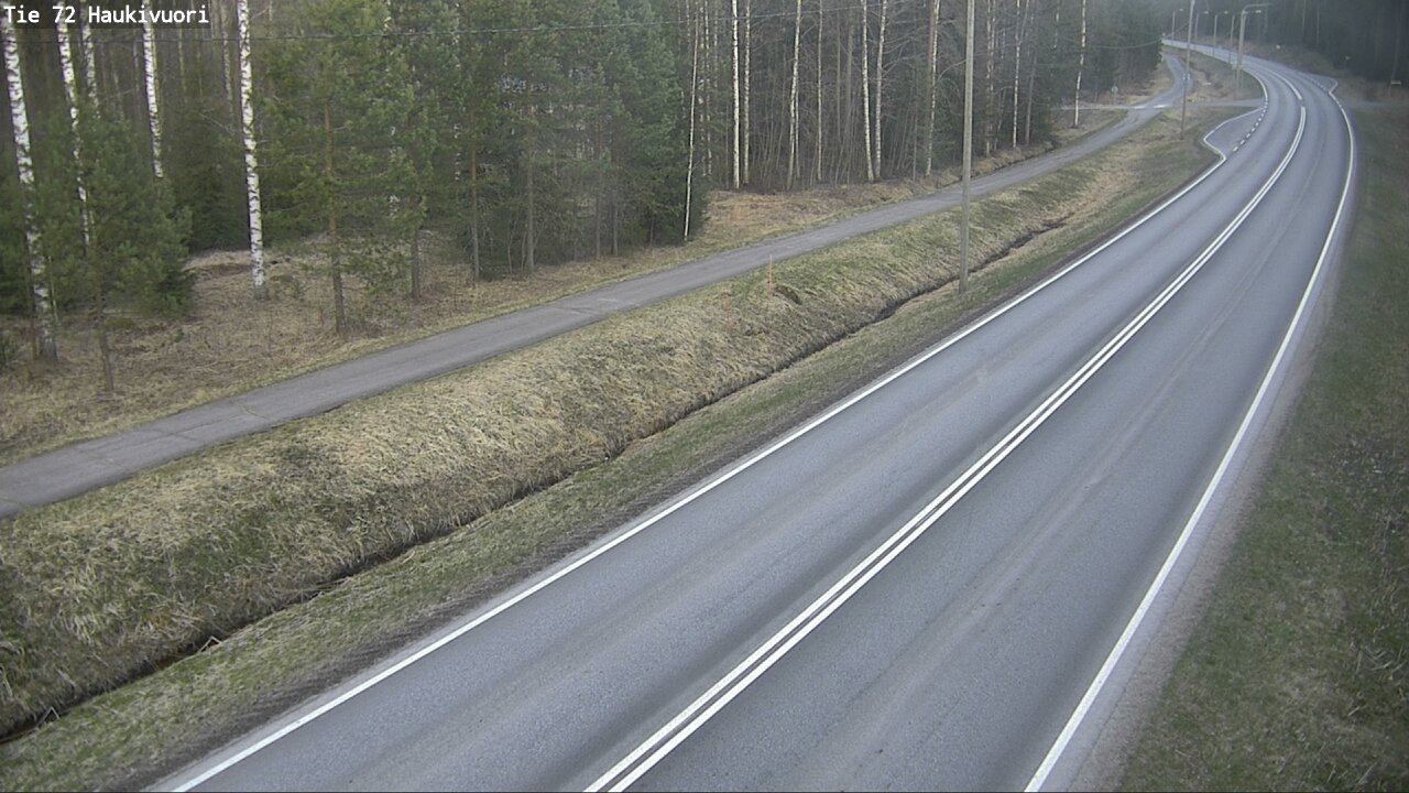 Weather Camera Image Väg 72 Haukivuori, Mikkeli, Etelä-Savo