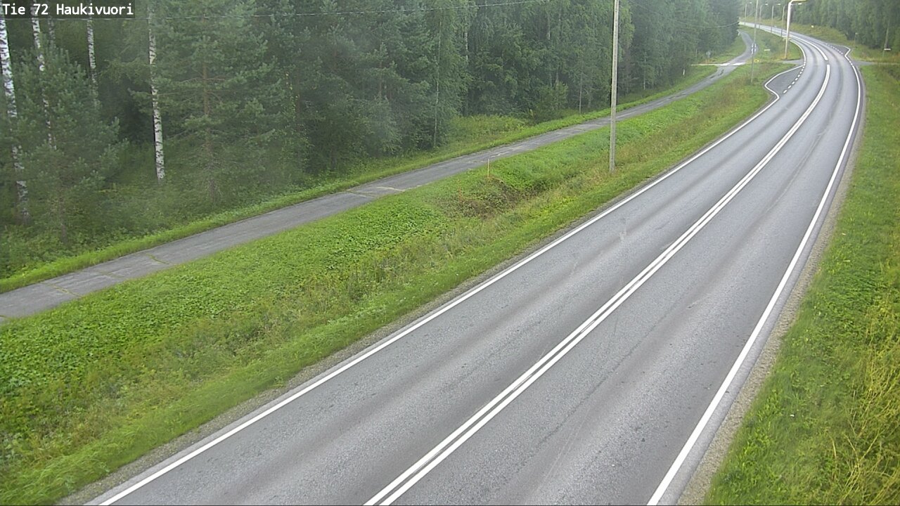 Weather Camera Image Väg 72 Haukivuori, Mikkeli, Etelä-Savo