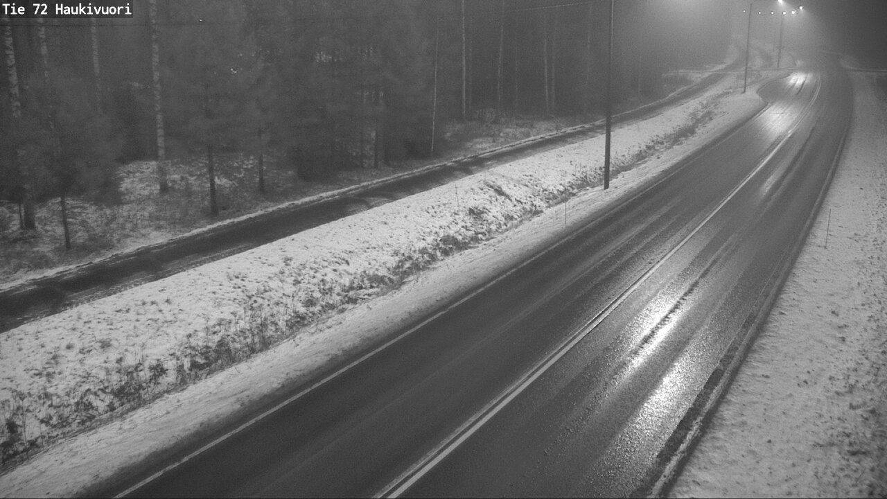 Weather Camera Image Väg 72 Haukivuori, Mikkeli, Etelä-Savo