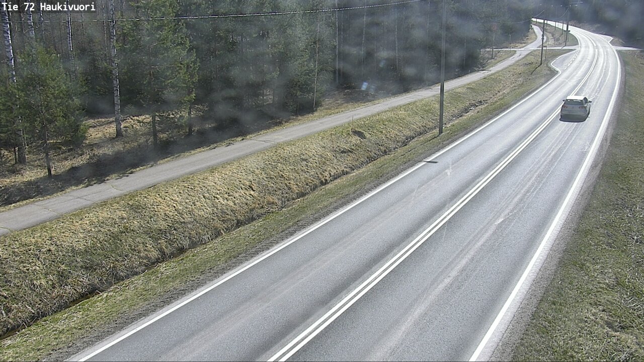 Weather Camera Image Väg 72 Haukivuori, Mikkeli, Etelä-Savo