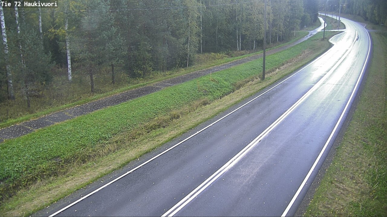Weather Camera Image Road 72 Haukivuori, Mikkeli, Etelä-Savo