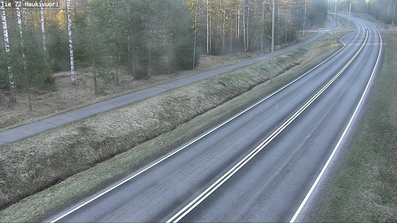 Weather Camera Image Väg 72 Haukivuori, Mikkeli, Etelä-Savo