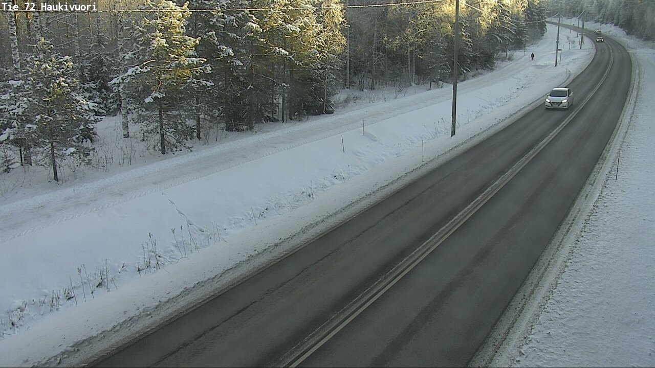 Weather Camera Image Väg 72 Haukivuori, Mikkeli, Etelä-Savo