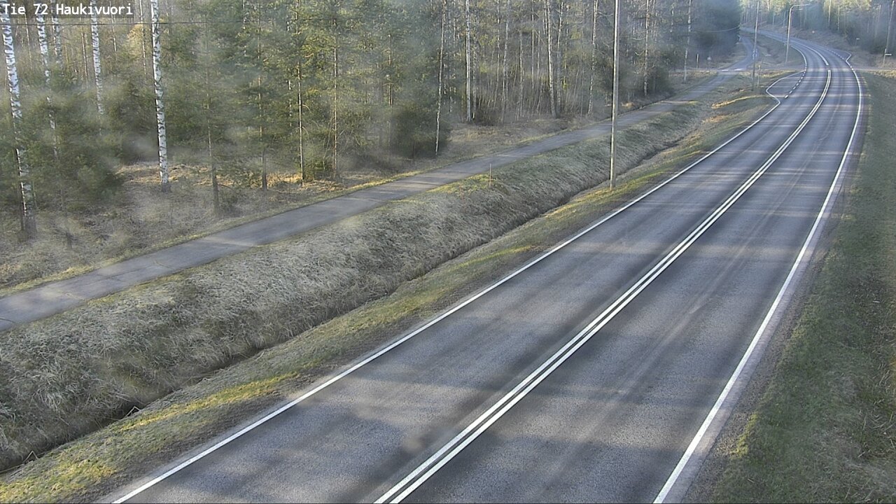 Weather Camera Image Väg 72 Haukivuori, Mikkeli, Etelä-Savo