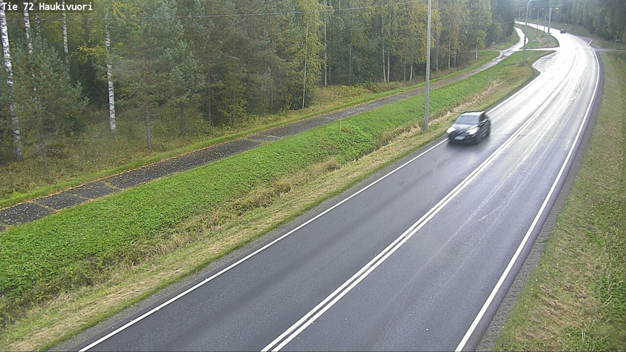 Weather Camera Image Road 72 Haukivuori, Mikkeli, Etelä-Savo