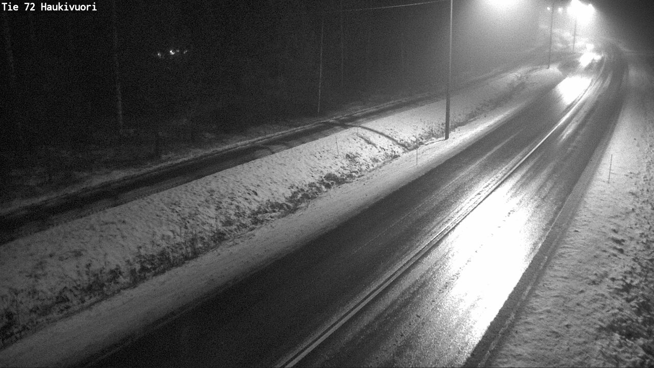 Weather Camera Image Väg 72 Haukivuori, Mikkeli, Etelä-Savo
