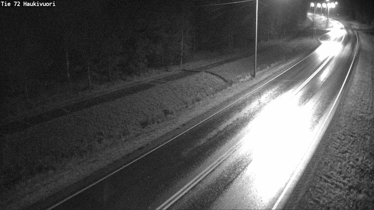 Weather Camera Image Road 72 Haukivuori, Mikkeli, Etelä-Savo