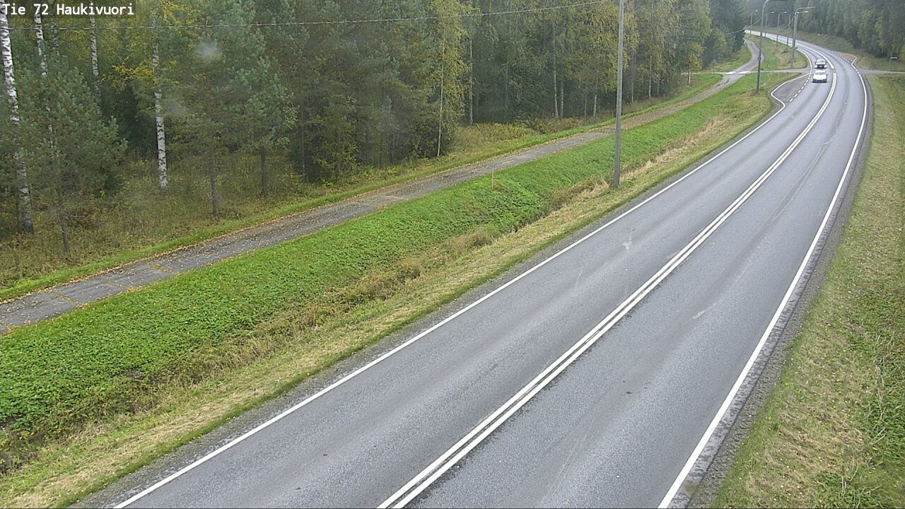 Weather Camera Image Väg 72 Haukivuori, Mikkeli, Etelä-Savo