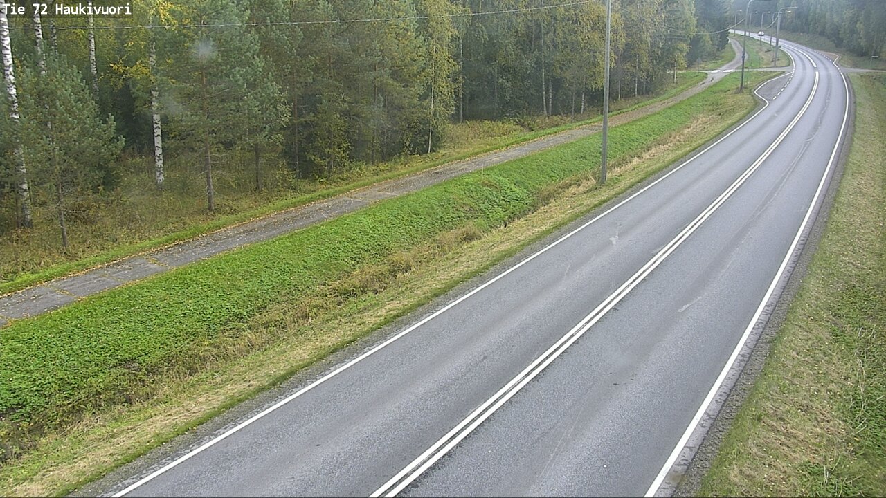 Weather Camera Image Väg 72 Haukivuori, Mikkeli, Etelä-Savo