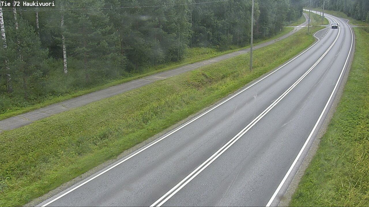 Weather Camera Image Väg 72 Haukivuori, Mikkeli, Etelä-Savo