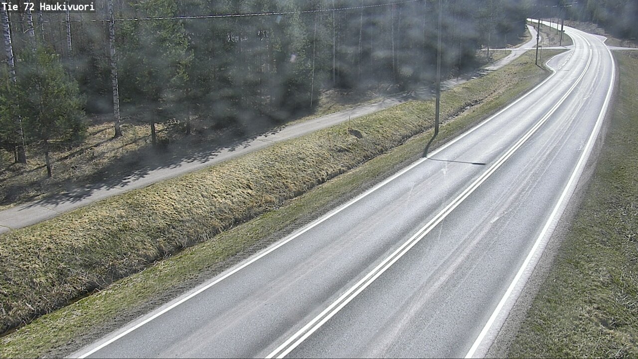 Weather Camera Image Väg 72 Haukivuori, Mikkeli, Etelä-Savo